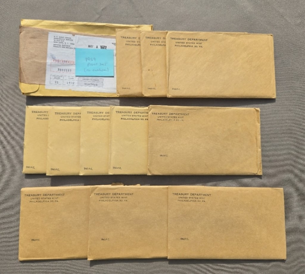 (12) US Proof Sets (1 of 1)