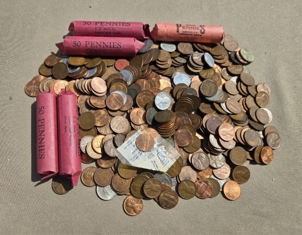Lincoln Penny Lot: Lincoln Penny Lot (4 Pounds)