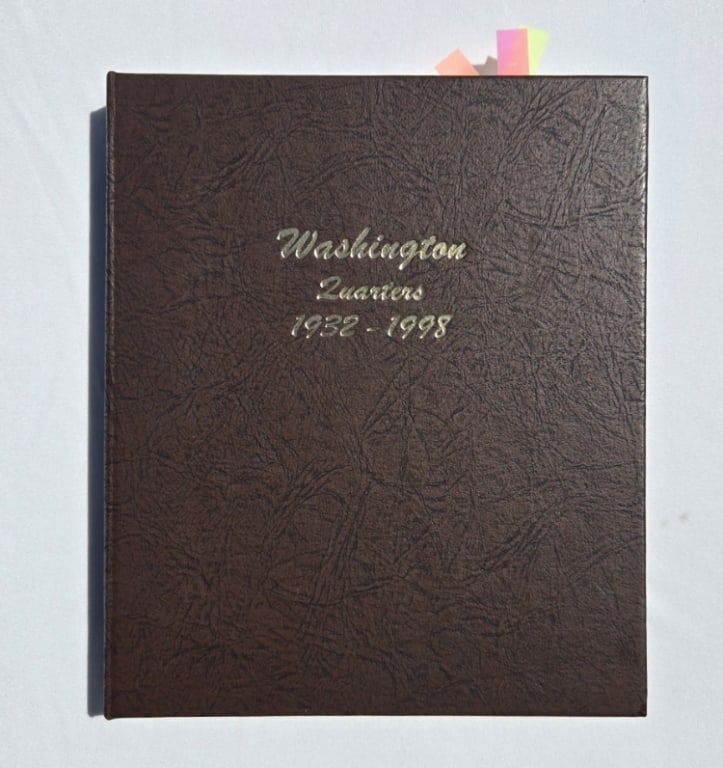 1932 -1998 Washington Quarters Book (1 of 8)