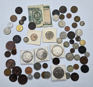 Foreign Coins & Tokens