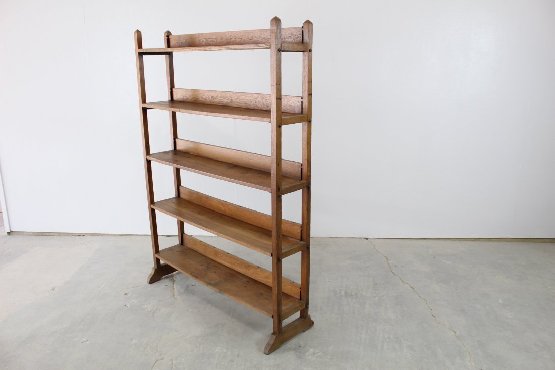 Free Standing Oak Nabisco Bread Shelf (1 of 7)