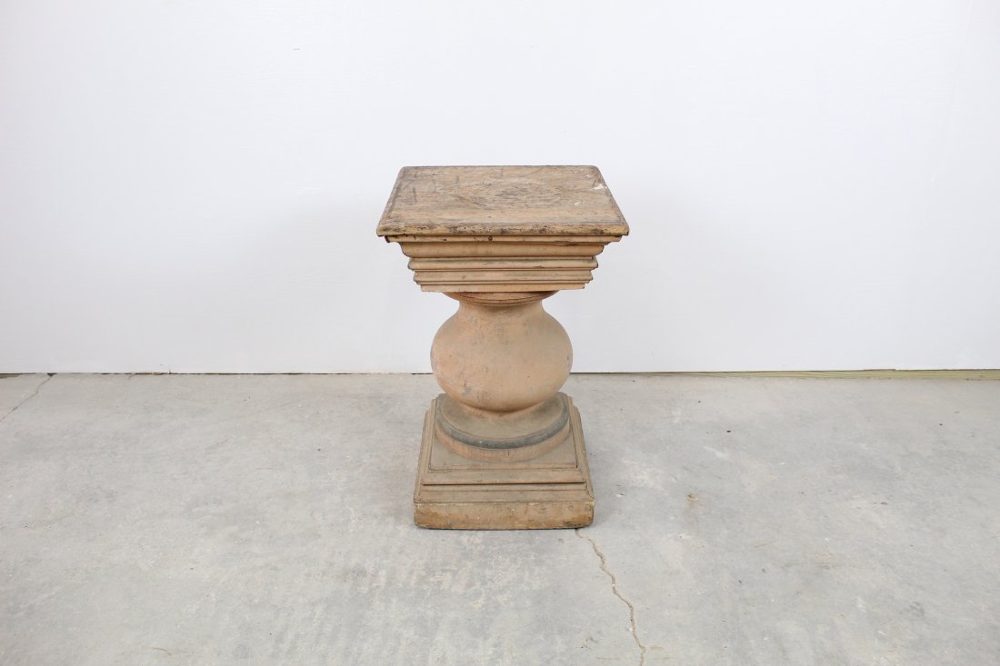 Painted Peach Colored Stand (1 of 7)