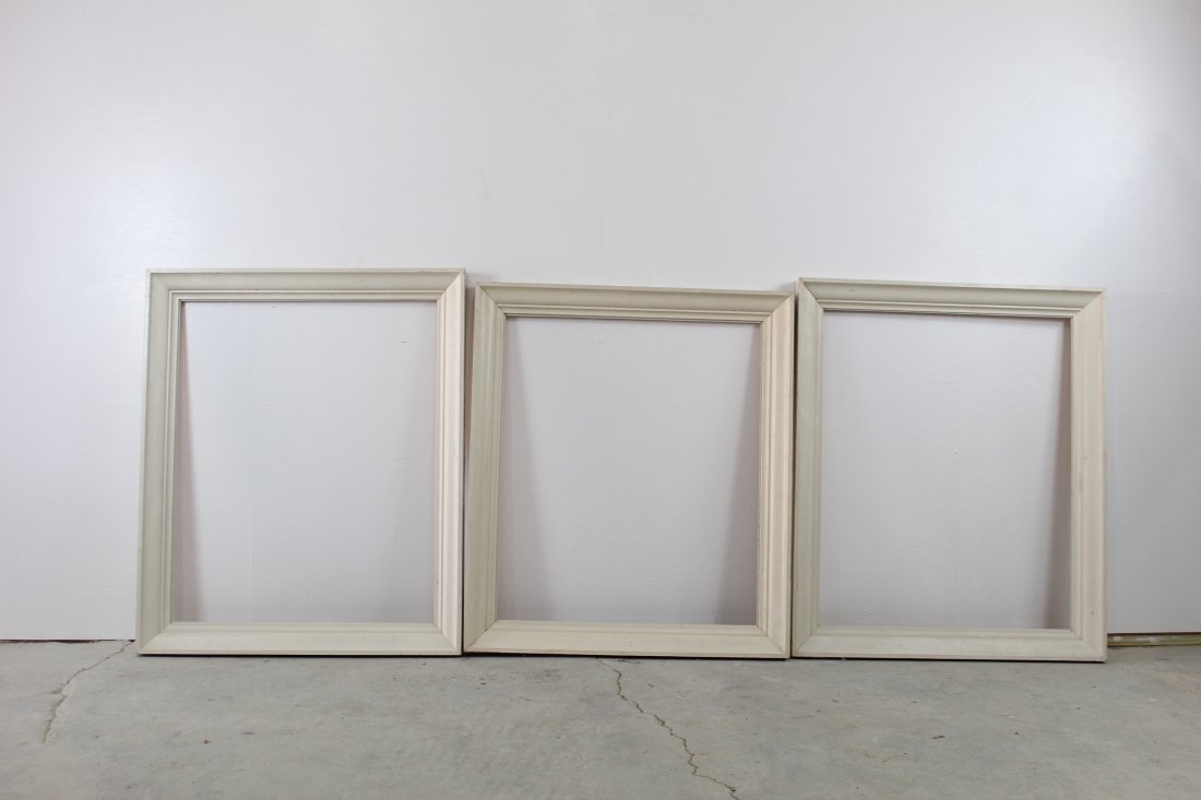 Mid Century White Frames (1 of 3)