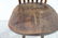 Pair of Oak High Back Swivel Stools Industrial - 10
