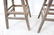 Pair of Oak High Back Swivel Stools Industrial - 4