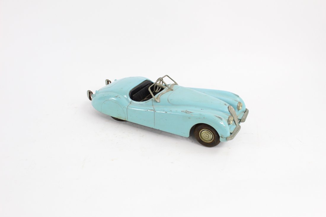 Blue Diecast Toy Jaguar made by DOEPKE (1 of 7)