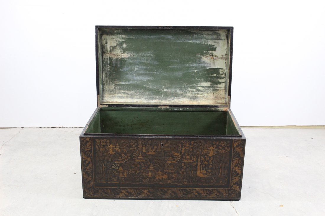 Japanese Dome Top Transfer Trunk (1 of 13)