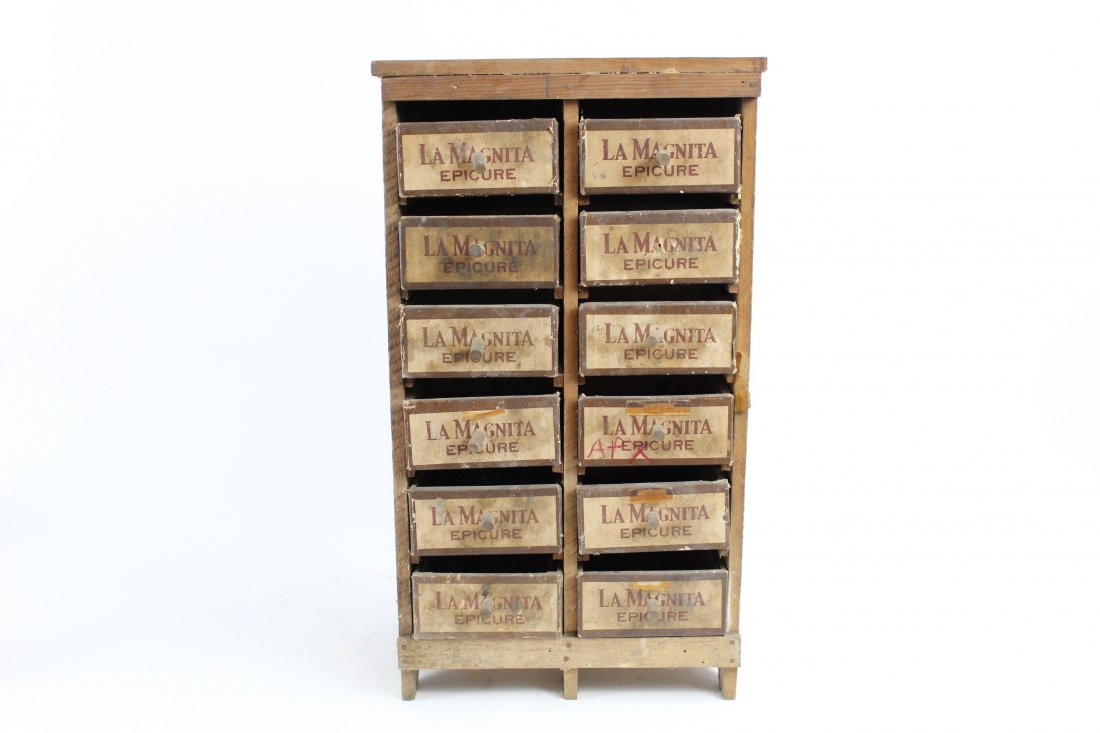 Handmade Multi Drawer Cabinet Made from Cigar Boxes (1 of 9)