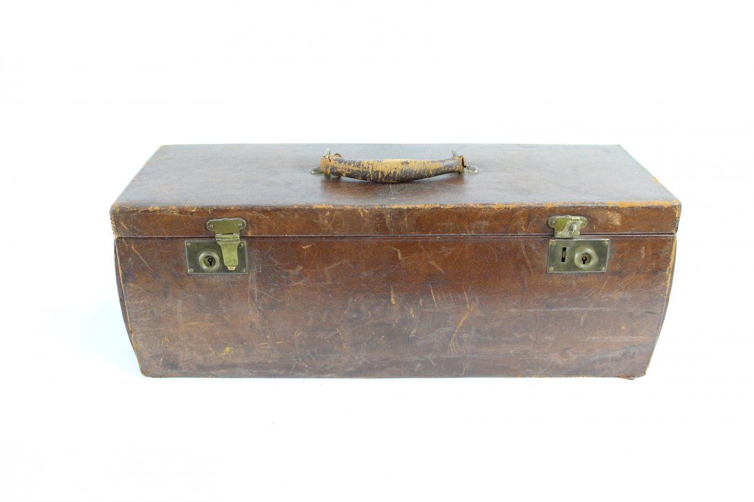 Leather Salesman Cigar Display Case Box (1 of 11)