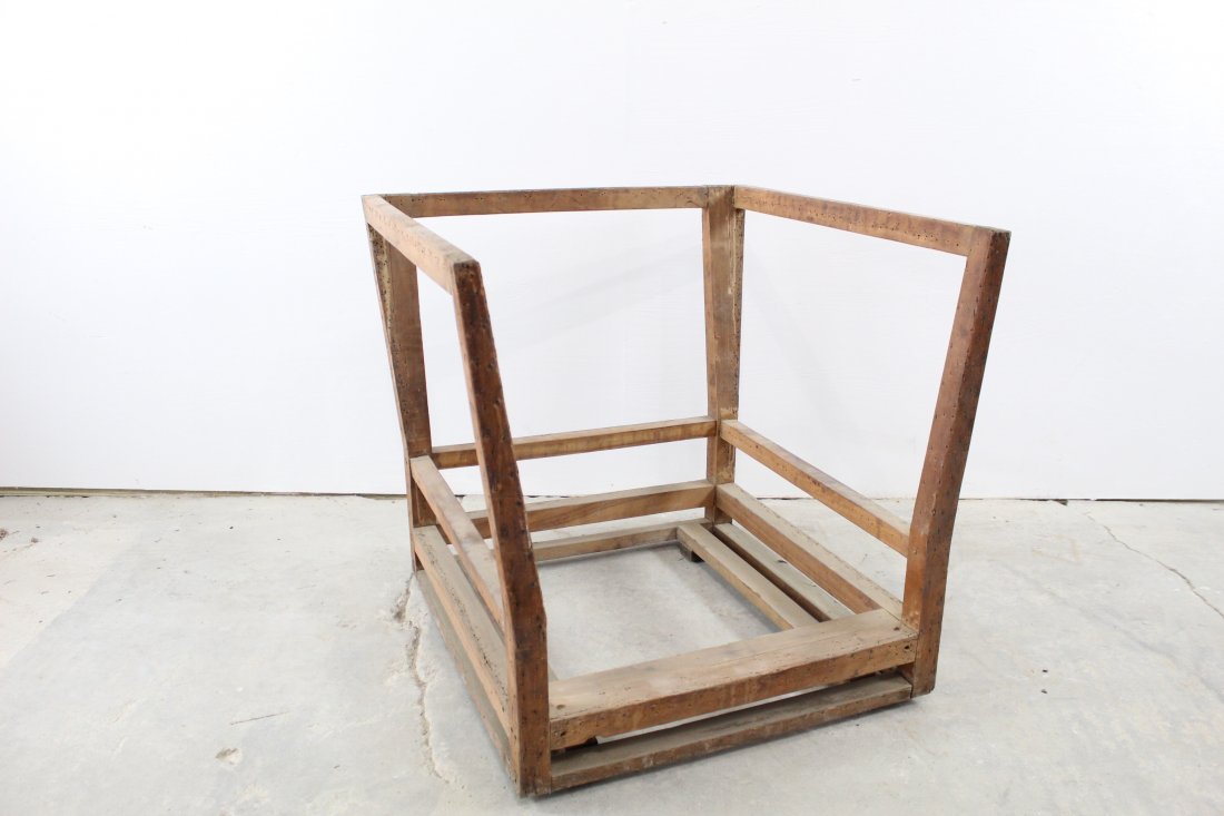 Art Deco Bauhaus Club Chair Frame, Needs Upholstery (1 of 6)