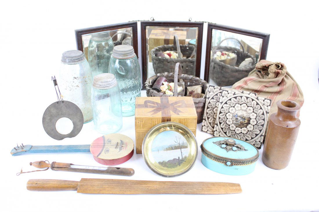 Miscellaneous antique lot (1 of 6)