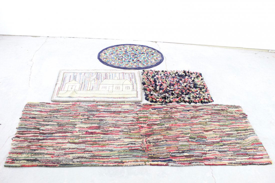 Hooked and  Rag Rugs (1 of 7)