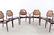 Set of 6 Danish Modern Arne Vodder Teak Dining Chairs - 7