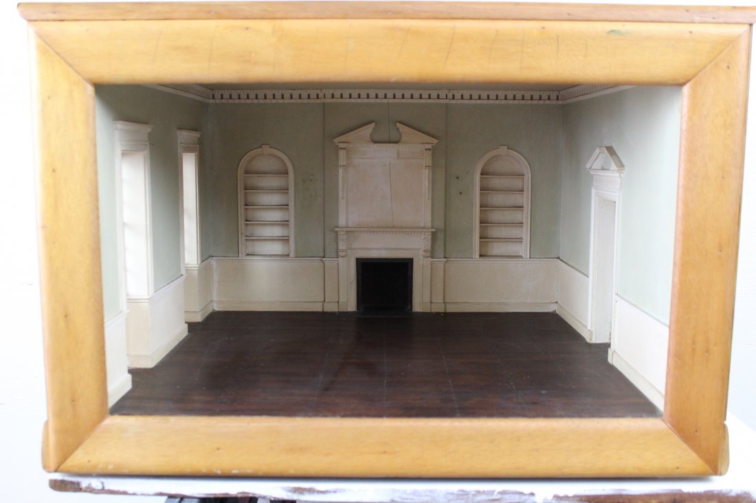 Amazing Dollhouse Sized Rococo Room Architectural Model (1 of 9)