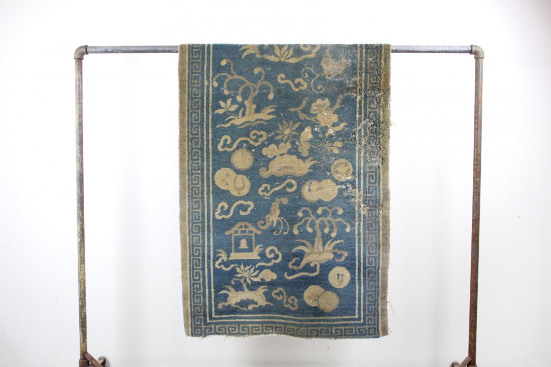 Pair of Blue Oriental Rugs (1 of 10)