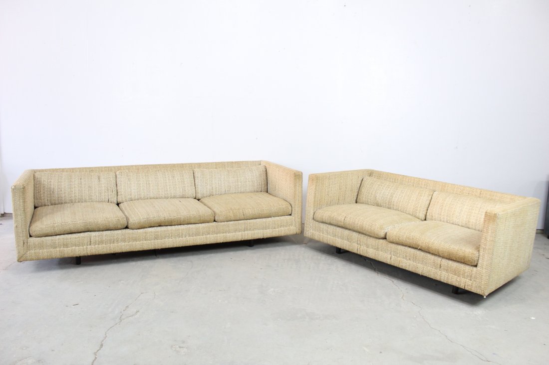 Mid Century Modern Harvey Probber Sofa & Loveseat Set (1 of 10)