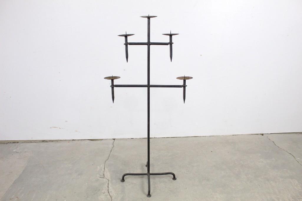 Floor Standing Mid-century Modern Candle Stand Holder (1 of 5)