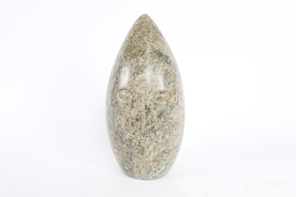 Marble Sculpture Abstract Face,Mid-century Modern (1 of 5)