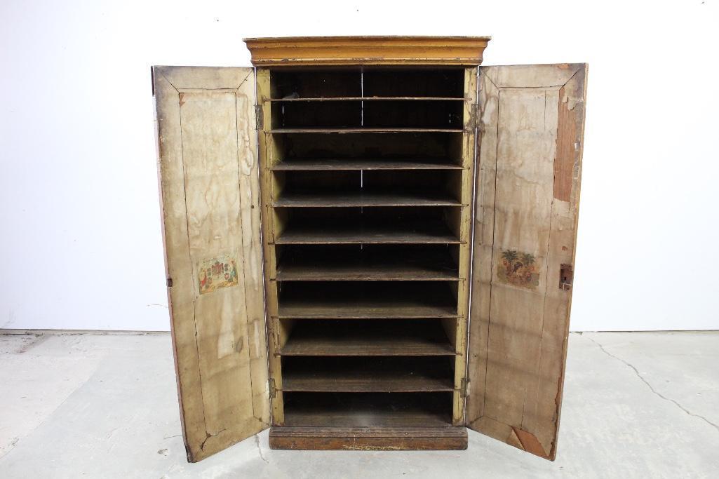 Wood 2-Door Cabinet Store Display Cigars, Habana,Cuba