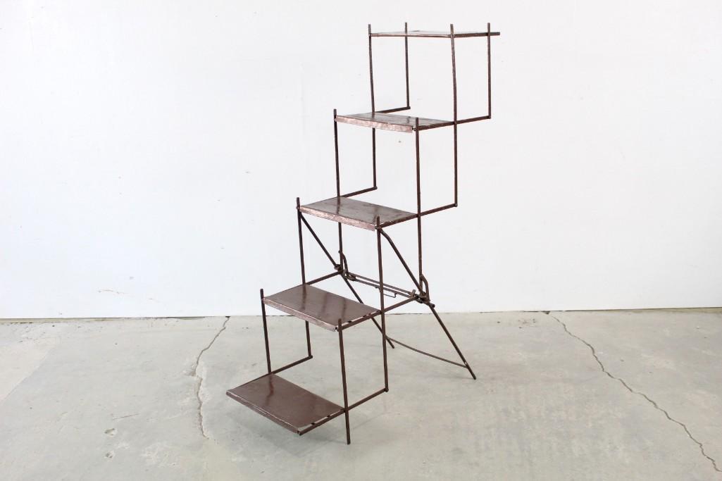 Folding Flower Shop Display Stand (2 of 2) Industrial (1 of 6)