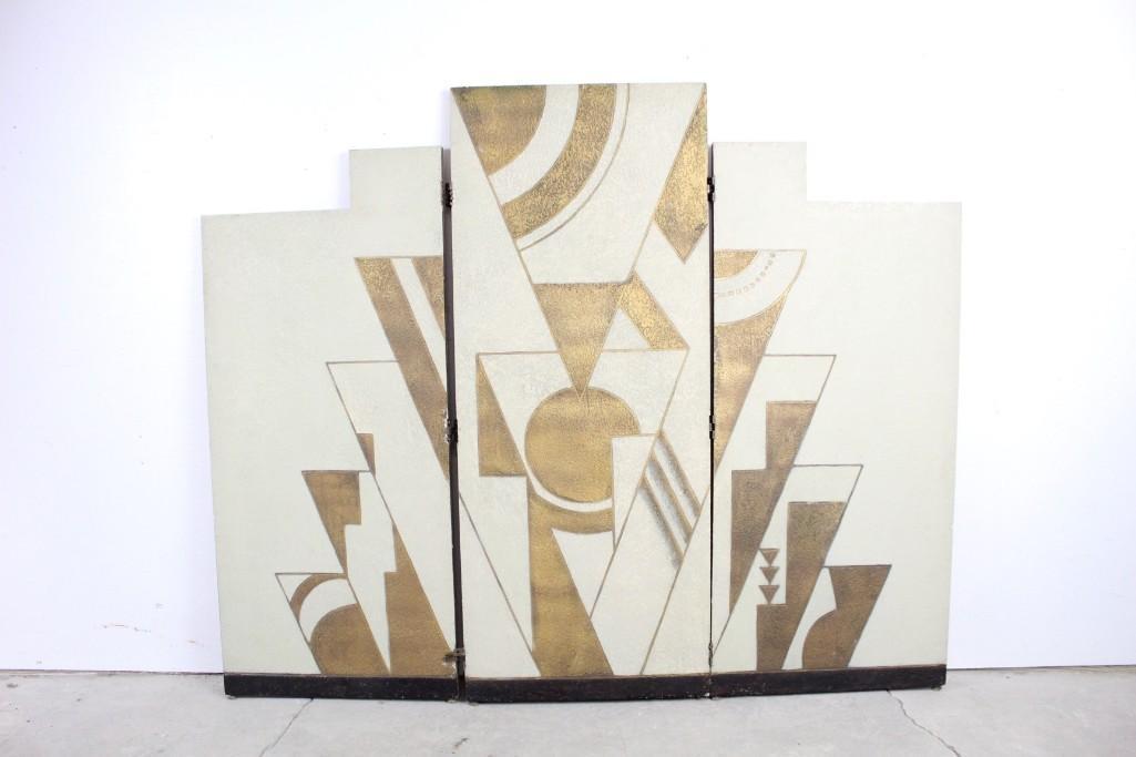 Stunning Art Deco Folding Screen Backdrop,Jazz Age (1 of 7)