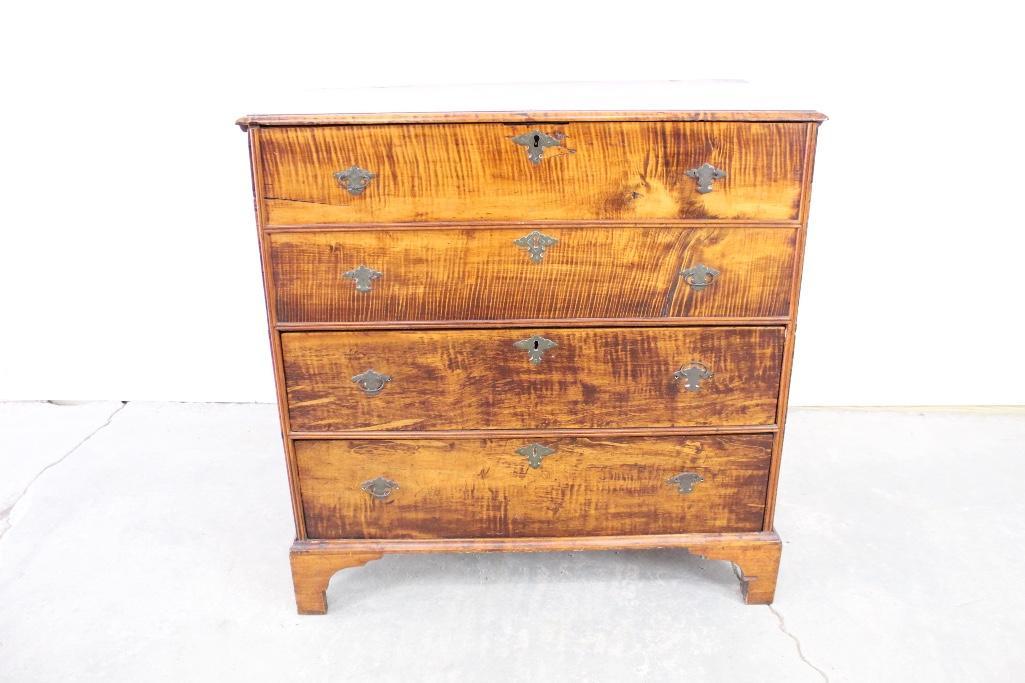 Antique 2-Drawer Lift-Top Blanket Chest (1 of 12)