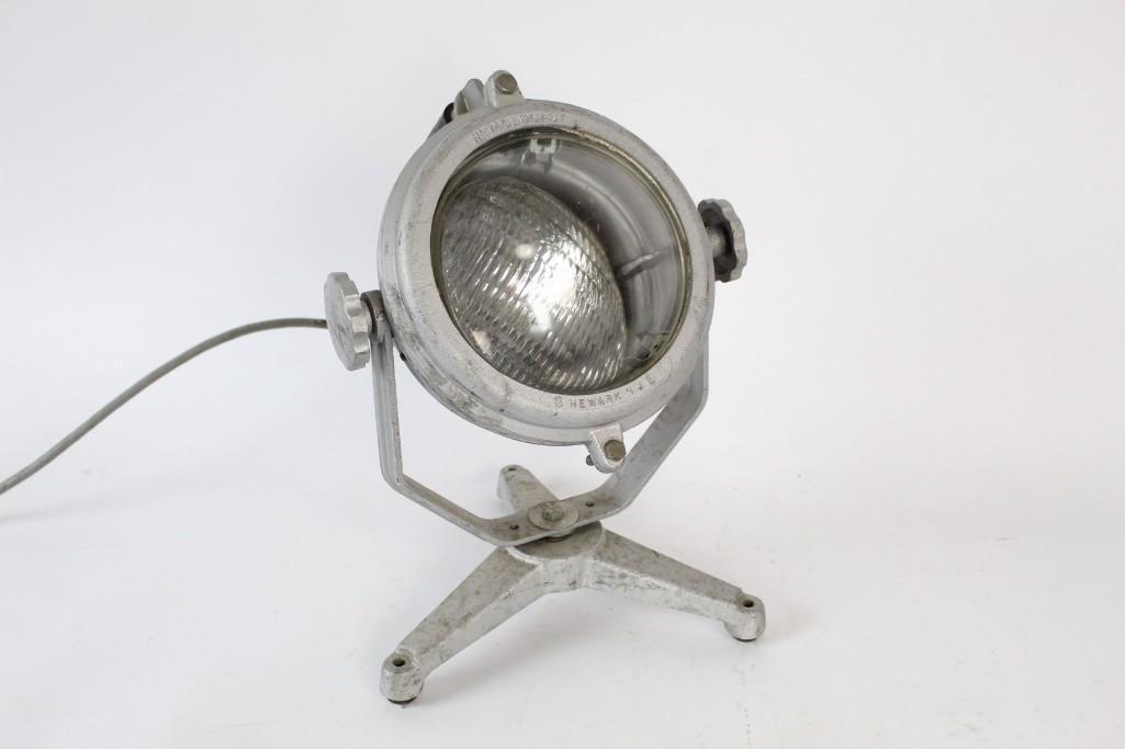 Industrial Flood Light Spotlight on Stand,Moldcast (1 of 7)