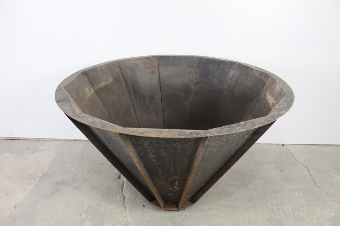 HUGE Mid-century Modern Steel Garden Planter,Industrial (1 of 7)