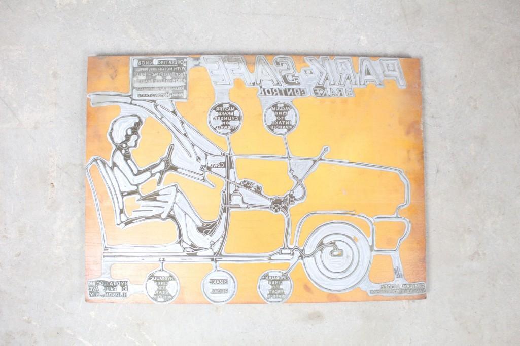 Large Print Block of Park-Safe Brake Mechanism (1 of 4)