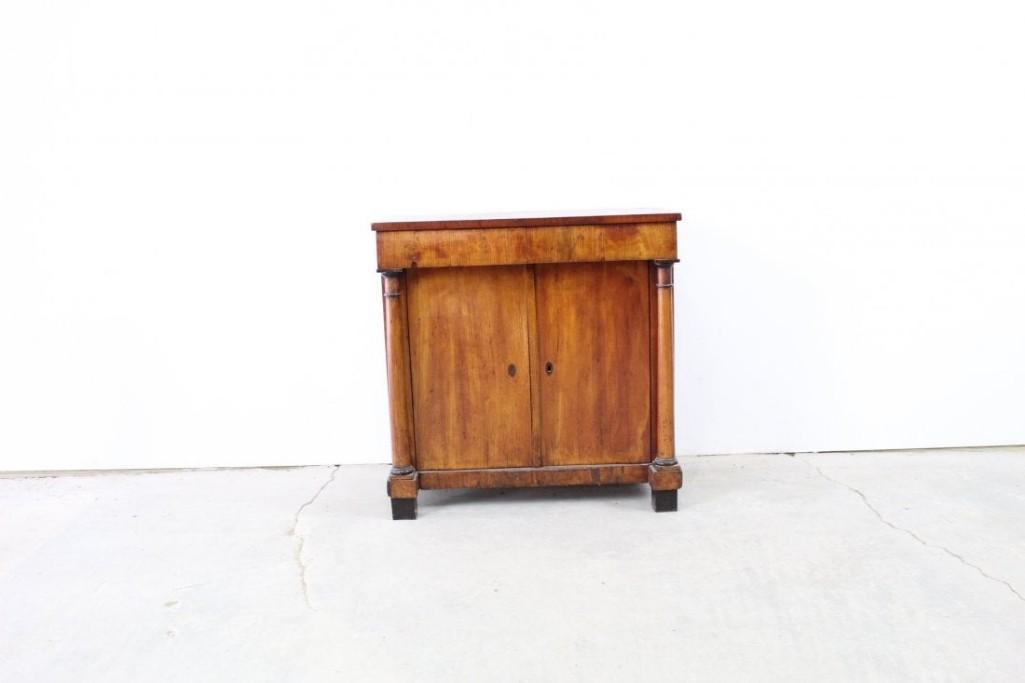 Empire Mahogany Server 2-Door Cabinet, Column Design (1 of 6)