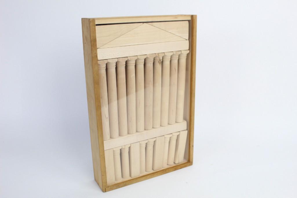 Greek Architectural Building Blocks,Mid Century Modern (1 of 5)