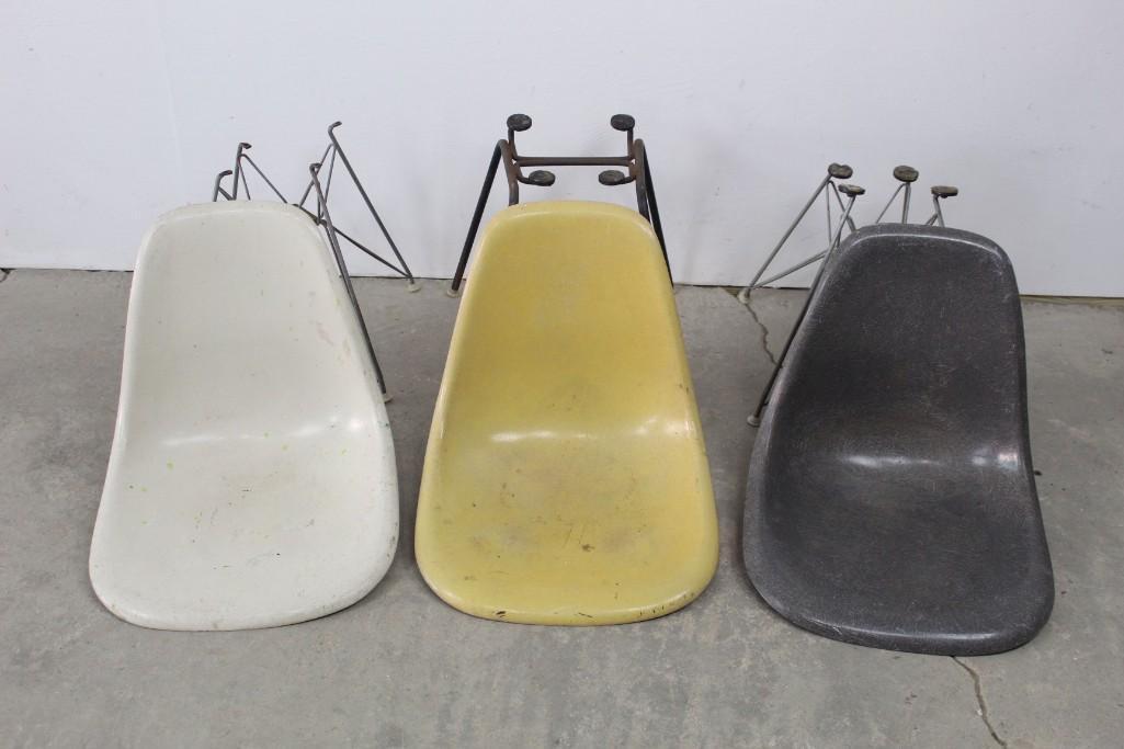 3 Mid-Century Modern Eames Chair Parts,Eiffel Tower (1 of 4)