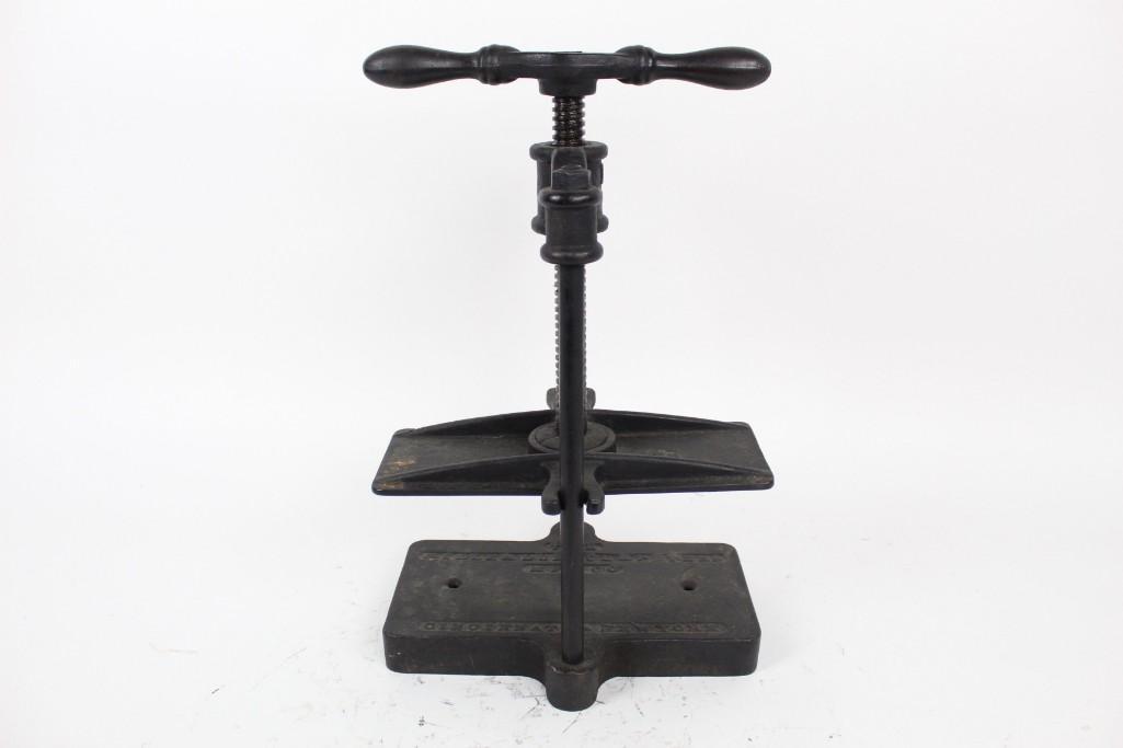 Miller Dubrul & Peters MFG Co Cast Iron Cigar Press (1 of 8)