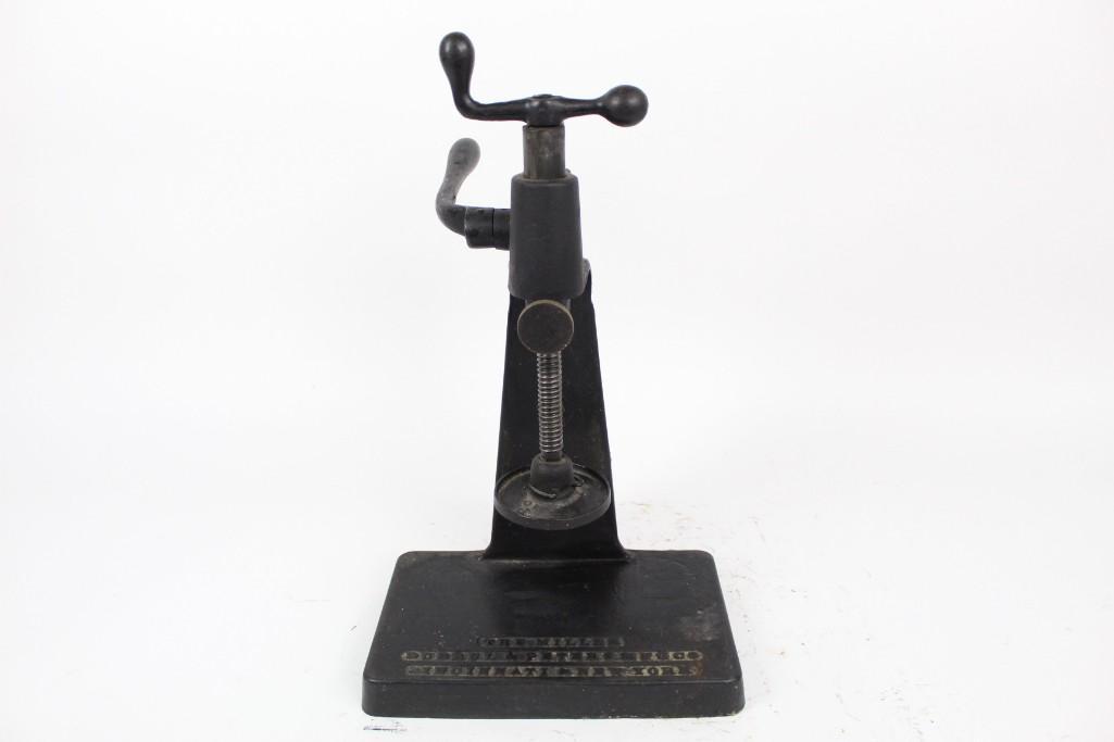Miller Dubrul & Peters Co Cast Iron Cigar Press & Lever (1 of 7)
