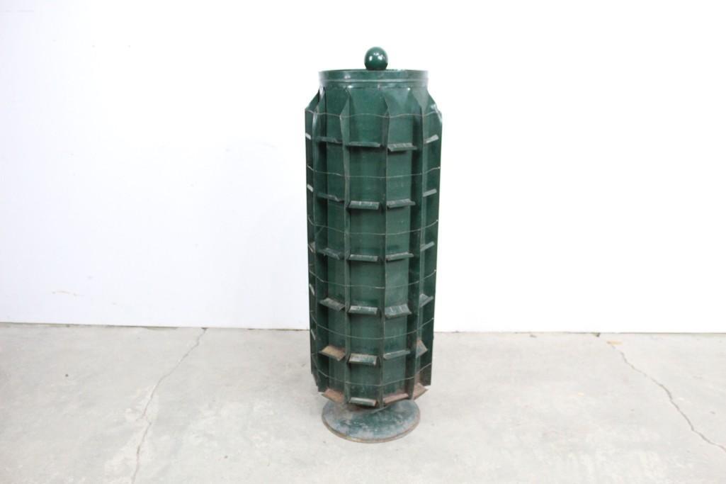 Antique Metal Revolving Postcard Store Display Stand (1 of 7)