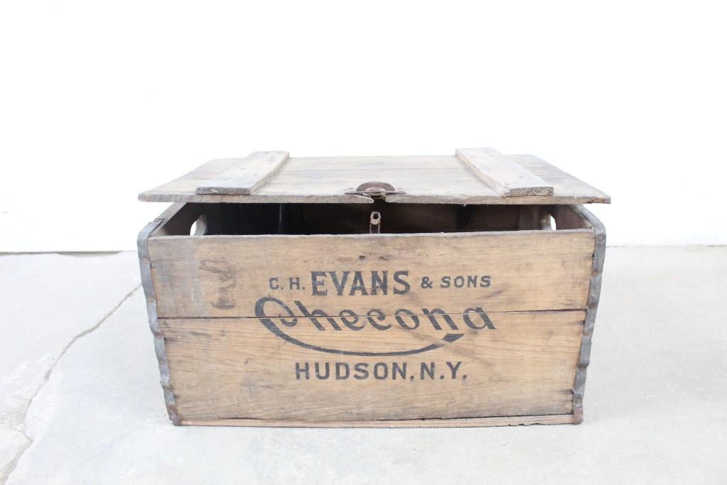 Rare Evans Brewing Hudson NY Beer Crate & IPA Bottles (1 of 10)