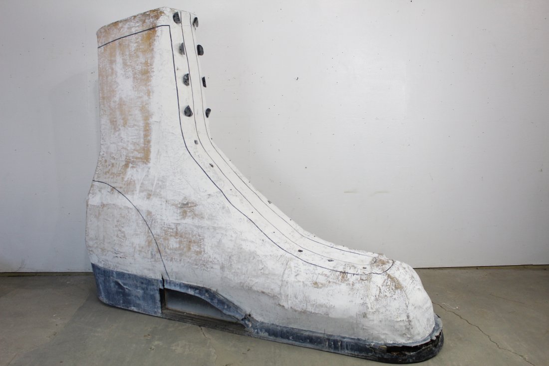 Huge Figural High Top Sneaker Shoe Store Trade Sign (1 of 7)