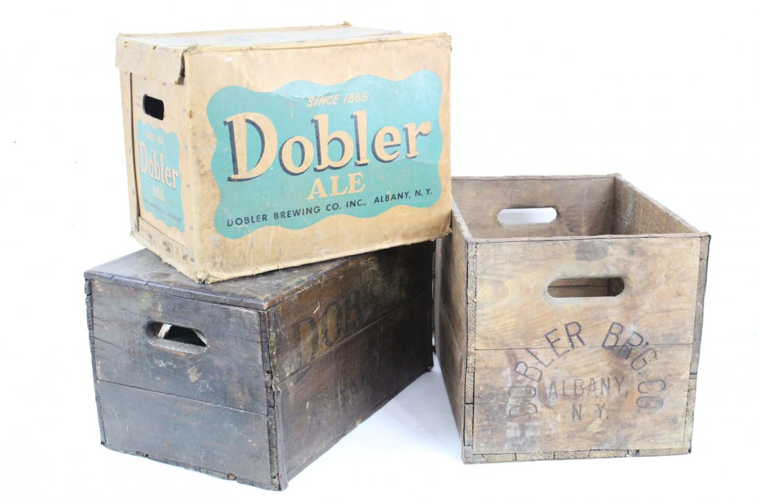 Collection of Dobler Brewery Items,Crates,Beer Bottles (1 of 11)