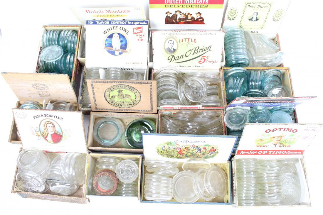Lot #4 of Collection: Mason Jar Lids, 15 boxes full (1 of 10)
