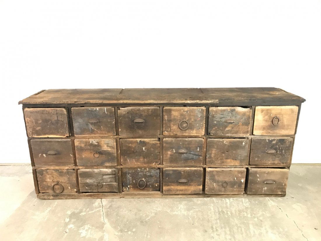 8-ft Barn Fresh Multidrawer Work Bench Cabinet (1 of 10)