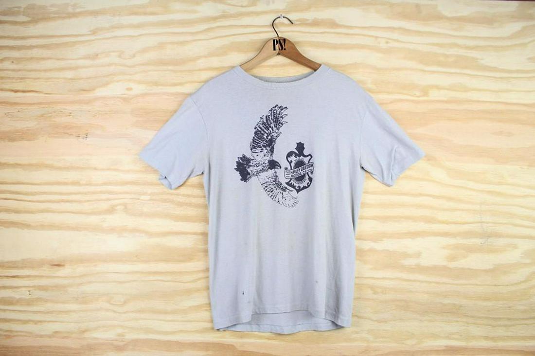 Gray S/M Harley Davidson Phoenix AZ Vintage T-Shirt (1 of 8)