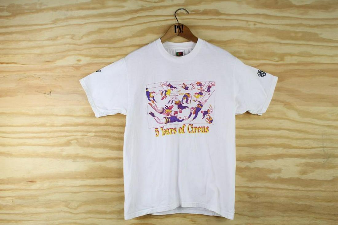 White S Berkshire Children's Circus Vintage T-Shirt (1 of 9)