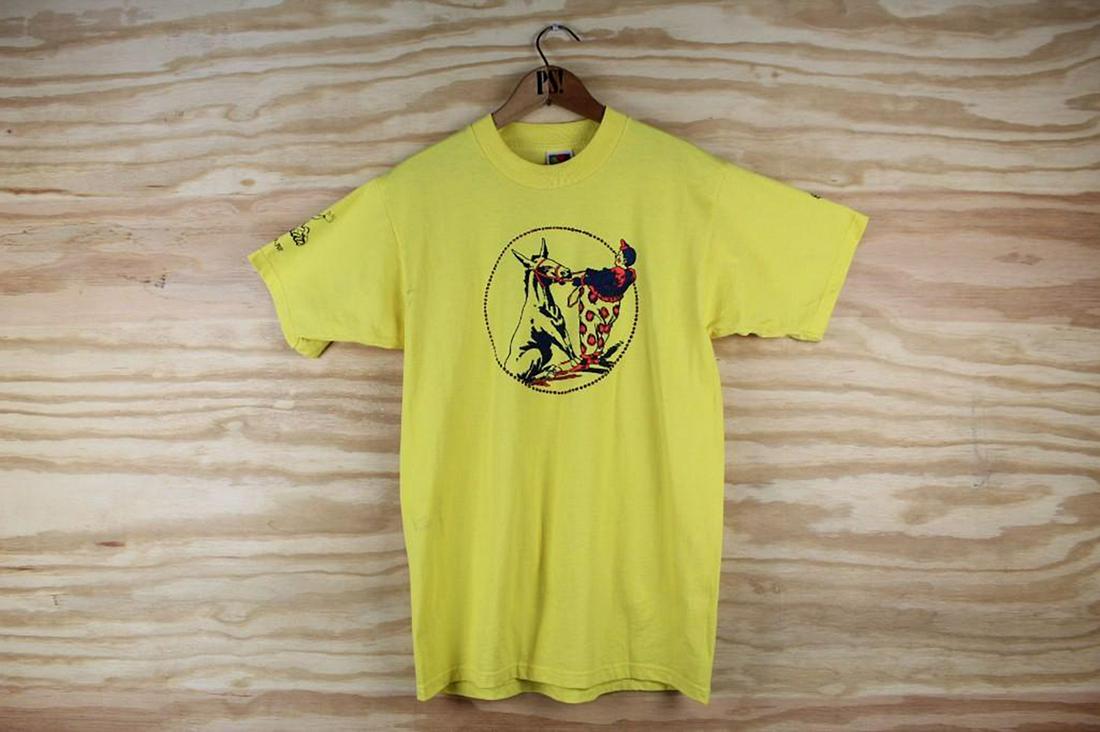 Yellow S/M Berkshire Children's Circus Vintage T-Shirt (1 of 12)