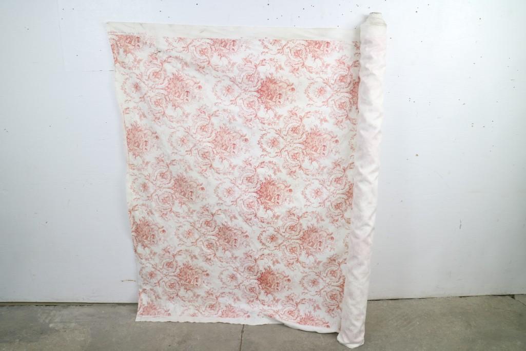 Bolt of Toile Fabric w/Cherubs, Valiprint Belgium (1 of 6)