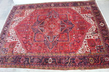 Very Large Persian Oriental Rug w/ Fringe,Made in Iran