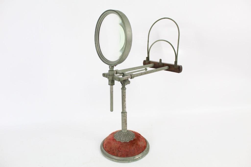 Antique 19th c. Nickel Plated Stereoscope Stereoviewer (1 of 7)