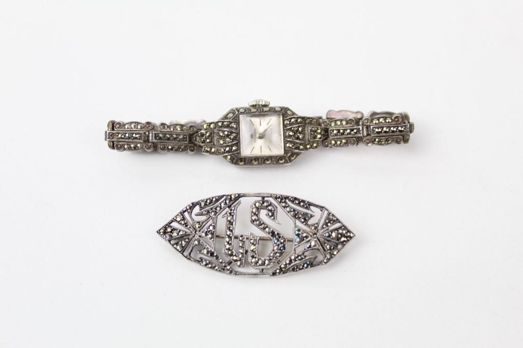 Marcasite store watches value