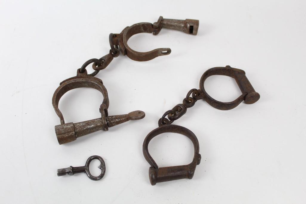 2 Varying Handcuffs/Shackles with Keys (1 of 6)