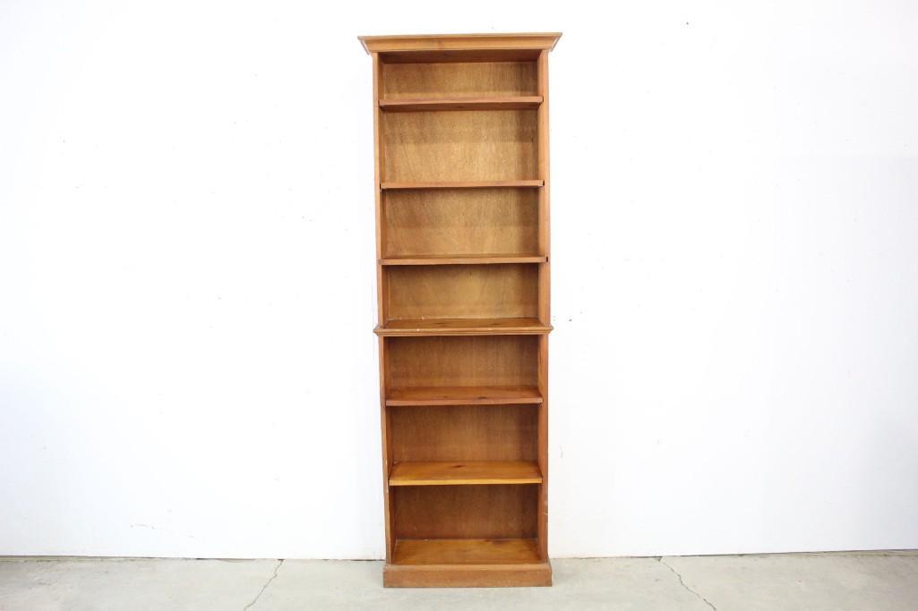 2 Piece Vintage Wooden Stacking Book Shelf (1 of 5)