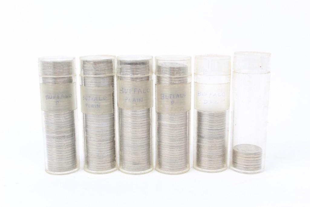 Collection of over 150 US Buffalo nickels (1 of 8)